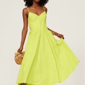 Yellow Midi Dress